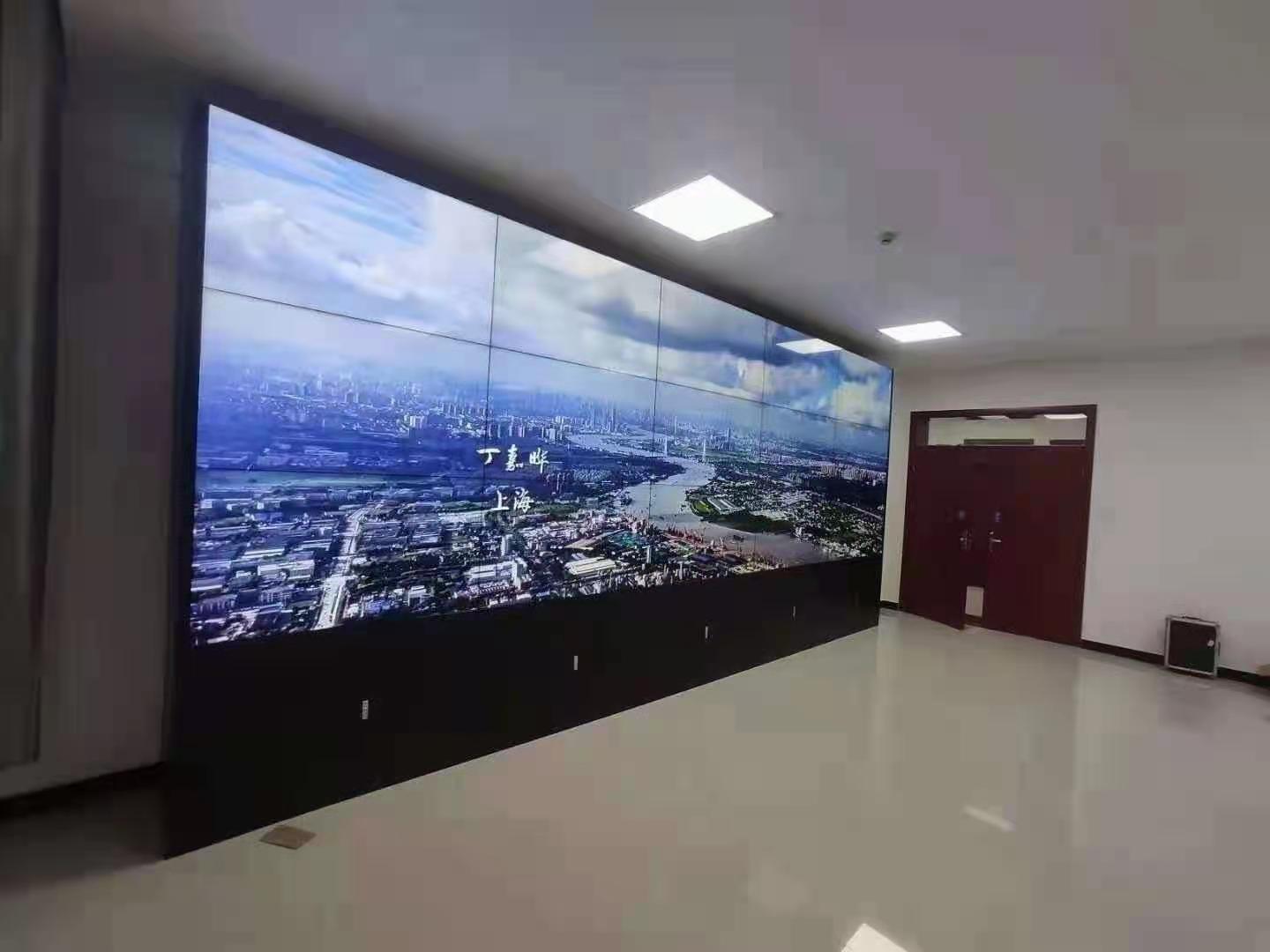 神池拼接屏-55寸京东方液晶拼接屏3X4案例展示